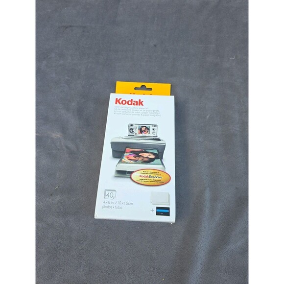 Kodak EasyShare PH-40 Color Cartridge & Photo Paper Kit 40 4x6 in Photos - Picture 8 of 10